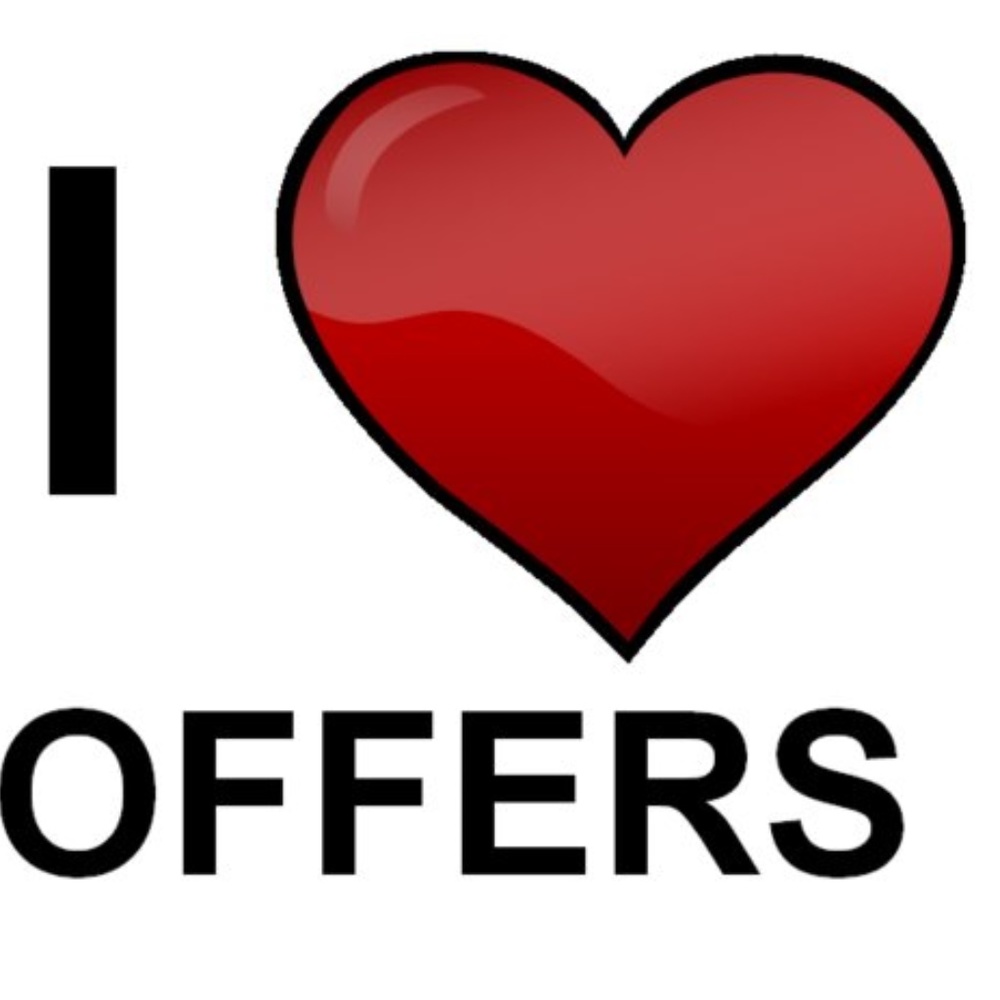 Offers SO Welcome!